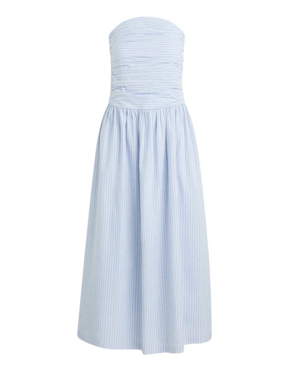 Joe’s  Renia blue Striped Maxi dress Size XLArge